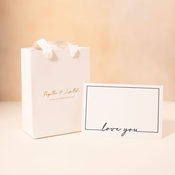 Sac et carte cadeau Papillon et Libellule