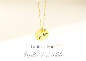Carte cadeau Papillon et Libellule