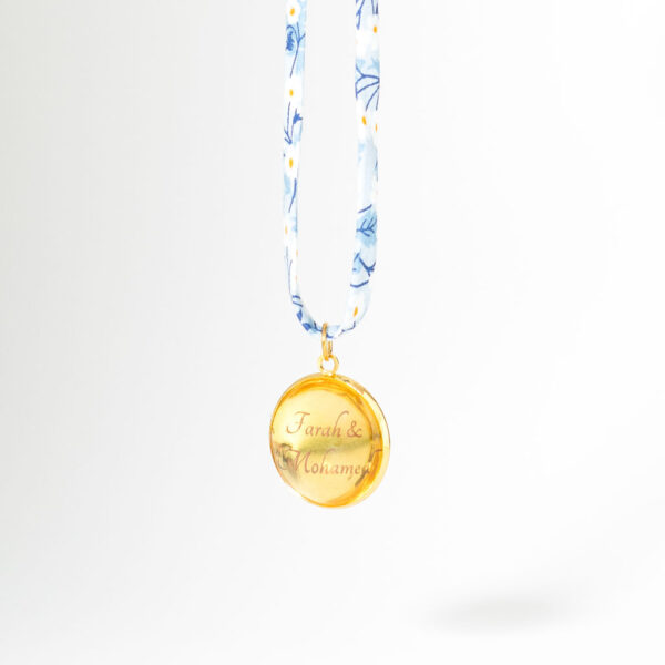 COLLIER-FIL-BLEU Collier Vrijheid